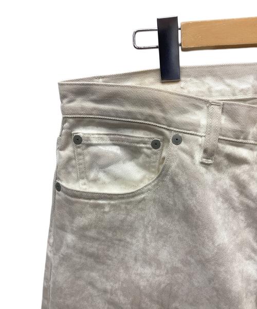 Maison Margiela 10（メゾンマルジェラ 10）Maison Margiela 10 (メゾンマルジェラ 10) ヴィンテージ加工5Pパンツ アイボリー サイズ:31の古着・服飾アイテム