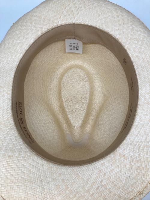 eloy bernal（エロイ ベルナール）eloy bernal (エロイ ベルナール) パナマハット ナチュラル 未使用品の古着・服飾アイテム