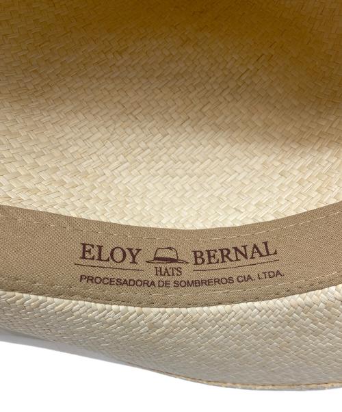 eloy bernal（エロイ ベルナール）eloy bernal (エロイ ベルナール) パナマハット ナチュラル 未使用品の古着・服飾アイテム