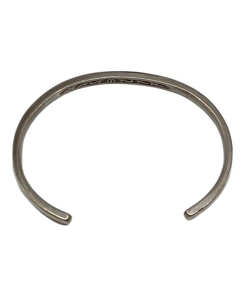 JUSTIN DAVIS（ジャスティンデイビス）JUSTIN DAVIS (ジャスティンデイビス) ロゴバングル シルバー サイズ:-の古着・服飾アイテム