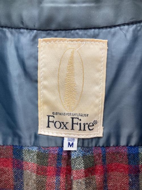 FOX FIRE（フォックスファイヤー）FOX FIRE (フォックスファイヤー) ウールチェックシャツ レッド サイズ:Mの古着・服飾アイテム