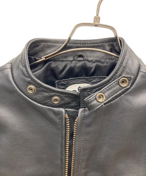 63LEATHER（ロクサンレザーズ）63LEATHER (ロクサンレザーズ) Original Single Riders Jackt/シングルライダースジャケット ブラック サイズ:Xlの古着・服飾アイテム