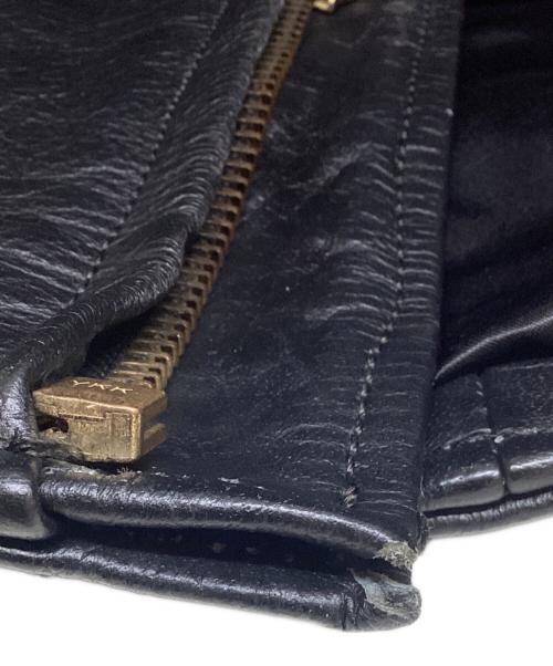 63LEATHER（ロクサンレザーズ）63LEATHER (ロクサンレザーズ) Original Single Riders Jackt/シングルライダースジャケット ブラック サイズ:Xlの古着・服飾アイテム