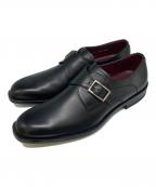 REGALリーガル）の古着「シングルモンクストラップシューズ」｜ブラック