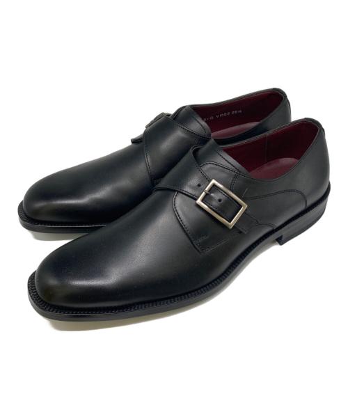 REGAL（リーガル）REGAL (リーガル) シングルモンクストラップシューズ ブラック サイズ:25.5の古着・服飾アイテム