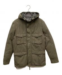 DUVETICA（デュベティカ）の古着「フーデッドダウンジャケット」｜オリーブ