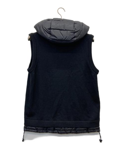 MONCLER（モンクレール）MONCLER (モンクレール) MAGLIA GILET/マグリアジレ ブラック サイズ:Mの古着・服飾アイテム