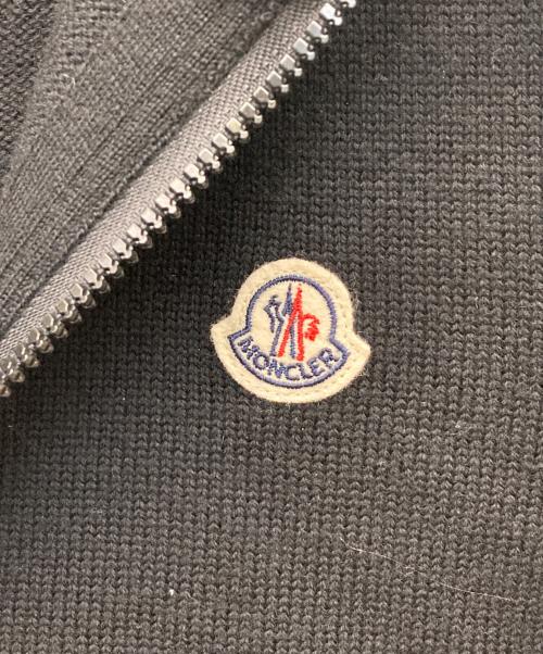 MONCLER（モンクレール）MONCLER (モンクレール) MAGLIA GILET/マグリアジレ ブラック サイズ:Mの古着・服飾アイテム