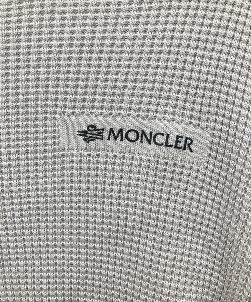 MONCLER（モンクレール）MONCLER (モンクレール) GIROCOLLO TRICOT/サーマルカットソー グレー サイズ:Mの古着・服飾アイテム