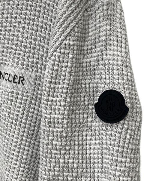 MONCLER（モンクレール）MONCLER (モンクレール) GIROCOLLO TRICOT/サーマルカットソー グレー サイズ:Mの古着・服飾アイテム
