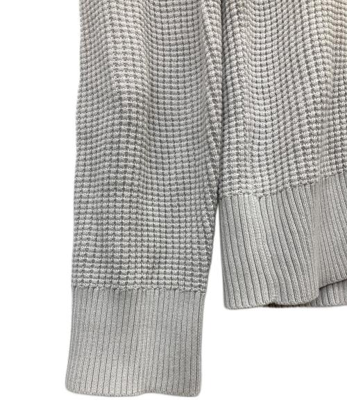 MONCLER（モンクレール）MONCLER (モンクレール) GIROCOLLO TRICOT/サーマルカットソー グレー サイズ:Mの古着・服飾アイテム