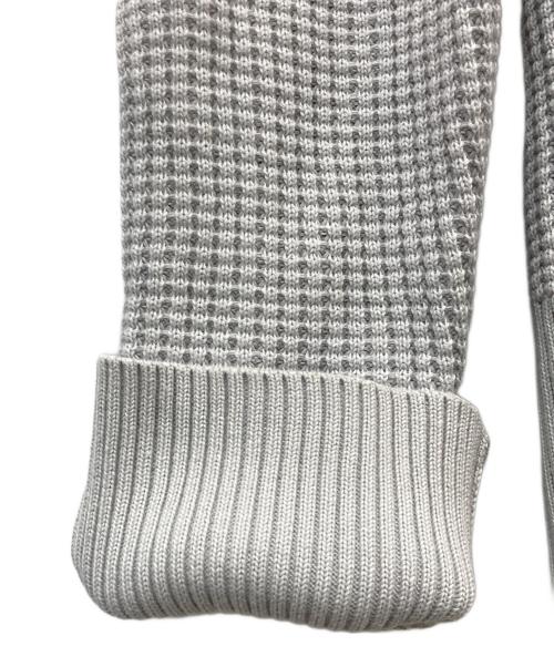 MONCLER（モンクレール）MONCLER (モンクレール) GIROCOLLO TRICOT/サーマルカットソー グレー サイズ:Mの古着・服飾アイテム