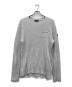 MONCLER（モンクレール）の古着「GIROCOLLO TRICOT/サーマルカットソー」｜グレー
