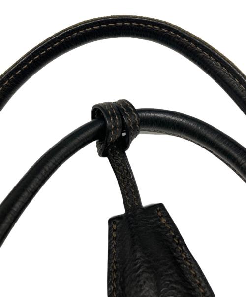 MULBERRY（マルベリー）MULBERRY (マルベリー) ベイズウォーター エンボスレザートートバッグ ブラックの古着・服飾アイテム