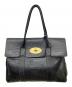 MULBERRY（マルベリー）の古着「ベイズウォーター エンボスレザートートバッグ」｜ブラック