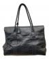 MULBERRY (マルベリー) ベイズウォーター エンボスレザートートバッグ ブラック：25000円