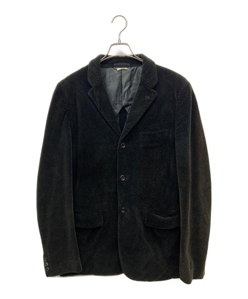 COMME des GARCONS HOMME PLUS（コムデギャルソンオムプリュス）COMME des GARCONS HOMME PLUS (コムデギャルソンオムプリュス) 3Bコーデュロイジャケット ブラック サイズ:Mの古着・服飾アイテム