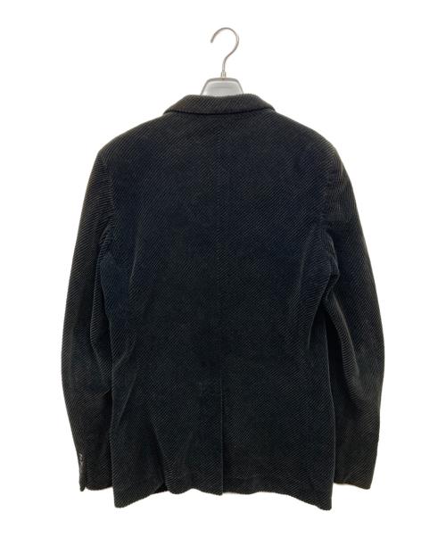COMME des GARCONS HOMME PLUS（コムデギャルソンオムプリュス）COMME des GARCONS HOMME PLUS (コムデギャルソンオムプリュス) 3Bコーデュロイジャケット ブラック サイズ:Mの古着・服飾アイテム
