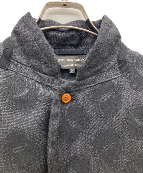 COMME des GARCONS HOMME PLUS（コムデギャルソンオムプリュス）COMME des GARCONS HOMME PLUS (コムデギャルソンオムプリュス) ジャガード3Bジャケット グレー サイズ:Mの古着・服飾アイテム