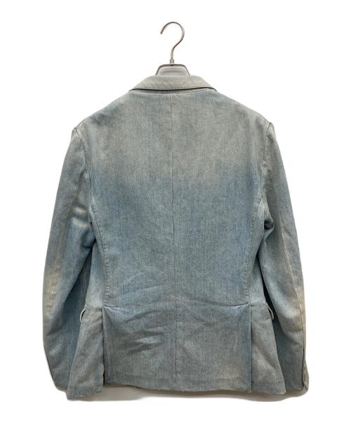 RALPH LAUREN Purple Label（ラルフ ローレン パープル レーベル）RALPH LAUREN Purple Label (ラルフ ローレン パープル レーベル) デニムテーラードジャケット ブルー サイズ:38Sの古着・服飾アイテム