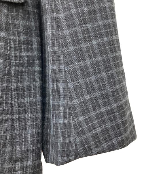 TOMORROW LAND（トゥモローランド）TOMORROW LAND (トゥモローランド) ハウンドトゥーステーラードジャケット グレー サイズ:SIZE 46の古着・服飾アイテム