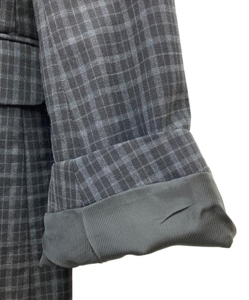 TOMORROW LAND（トゥモローランド）TOMORROW LAND (トゥモローランド) ハウンドトゥーステーラードジャケット グレー サイズ:SIZE 46の古着・服飾アイテム