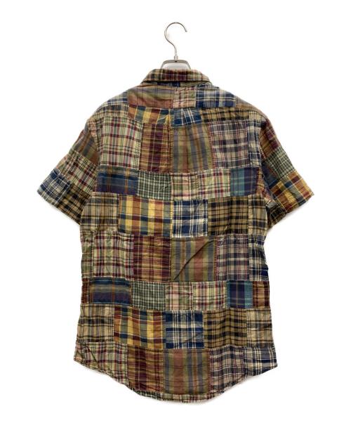 POLO RALPH LAUREN（ポロ・ラルフローレン）POLO RALPH LAUREN (ポロ・ラルフローレン) マドラスチェックシャツ ベージュ サイズ:Lの古着・服飾アイテム