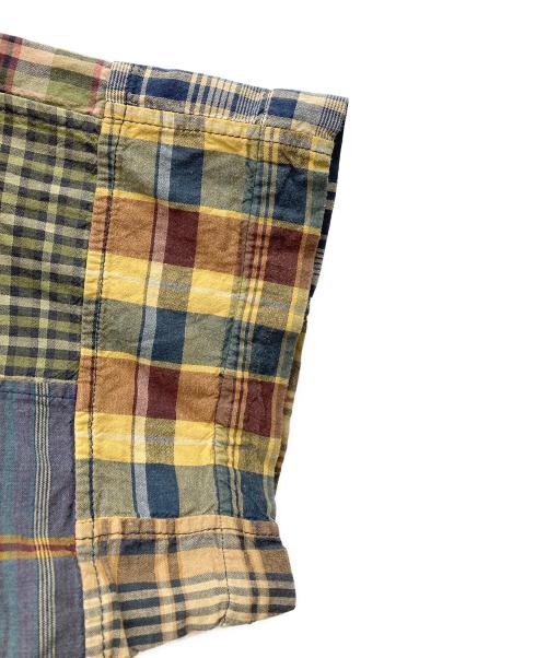POLO RALPH LAUREN（ポロ・ラルフローレン）POLO RALPH LAUREN (ポロ・ラルフローレン) マドラスチェックシャツ ベージュ サイズ:Lの古着・服飾アイテム
