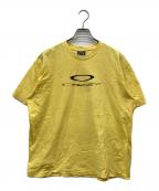 OAKLEYオークリー）の古着「00-90sプリントTシャツ」｜イエロー