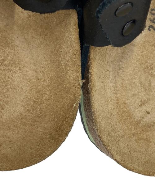 BIRKENSTOCK（ビルケンシュトック）BIRKENSTOCK (ビルケンシュトック) Boston PRO / ボストン PRO ブラック サイズ:24cmの古着・服飾アイテム