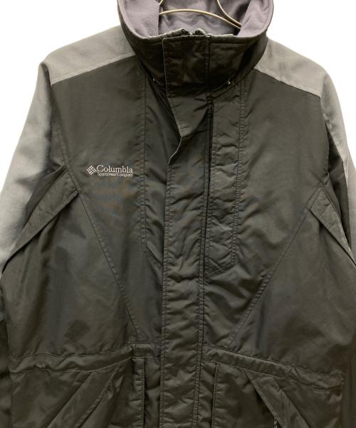 Columbia（コロンビア）Columbia (コロンビア) スタンドカラージャケット ブラック サイズ:Mの古着・服飾アイテム