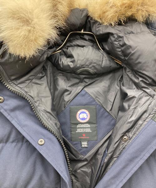 CANADA GOOSE（カナダグース）CANADA GOOSE (カナダグース) SHELBURNE PARKA（シェルバーンパーカ）/フュージョンフィットモデル ネイビー サイズ:XLの古着・服飾アイテム