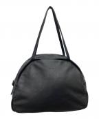 folnaフォルナ）の古着「RDソフトレザーボストンバッグM」｜ブラック