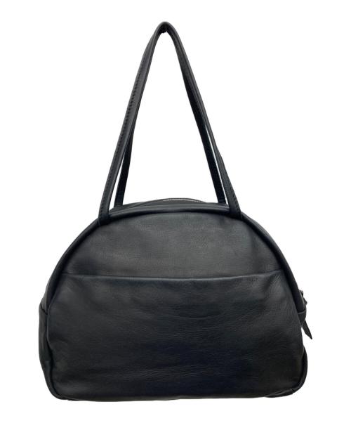 folna（フォルナ）folna (フォルナ) RDソフトレザーボストンバッグM ブラックの古着・服飾アイテム