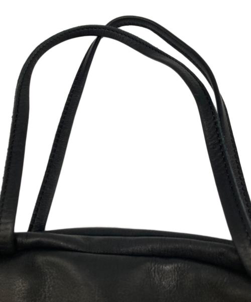 folna（フォルナ）folna (フォルナ) RDソフトレザーボストンバッグM ブラックの古着・服飾アイテム