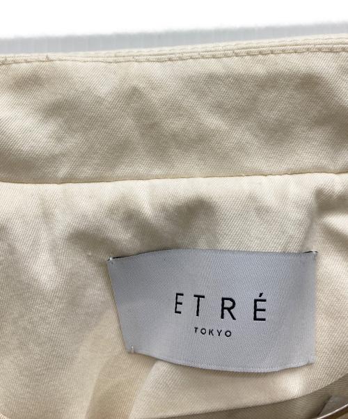 ETRE TOKYO（エトレトウキョウ）ETRE TOKYO (エトレトウキョウ) ハイカウントミリタリーコート アイボリー サイズ:Sの古着・服飾アイテム