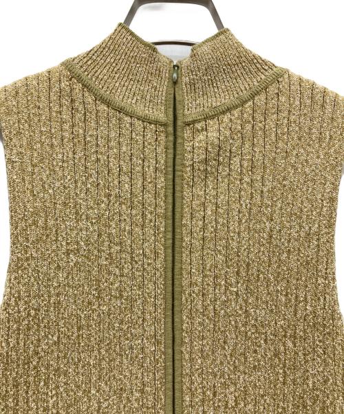 TODAYFUL（トゥデイフル）TODAYFUL (トゥデイフル) LIFE's  Mixknit Pencil Dress イエロー サイズ:36の古着・服飾アイテム