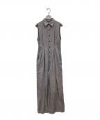TODAYFULトゥデイフル）の古着「24AWLinen Sleeveless Combinaison」｜グレー