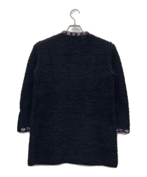 CHANEL（シャネル）CHANEL (シャネル) 19C ココボタン×リング装飾チュニック/19SSクルーズライン ブラック サイズ:34の古着・服飾アイテム