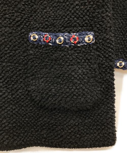CHANEL（シャネル）CHANEL (シャネル) 19C ココボタン×リング装飾チュニック/19SSクルーズライン ブラック サイズ:34の古着・服飾アイテム