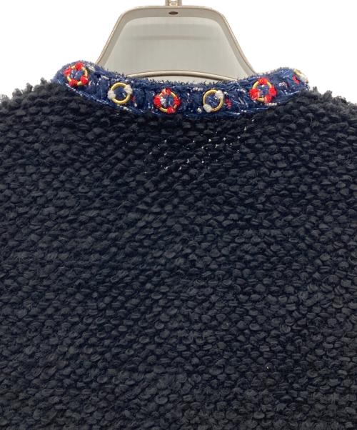 CHANEL（シャネル）CHANEL (シャネル) 19C ココボタン×リング装飾チュニック/19SSクルーズライン ブラック サイズ:34の古着・服飾アイテム