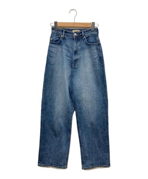 YANUK（ヤヌーク）YANUK (ヤヌーク) JOAN ルーズフィットデニムパンツ インディゴ サイズ:W23の古着・服飾アイテム