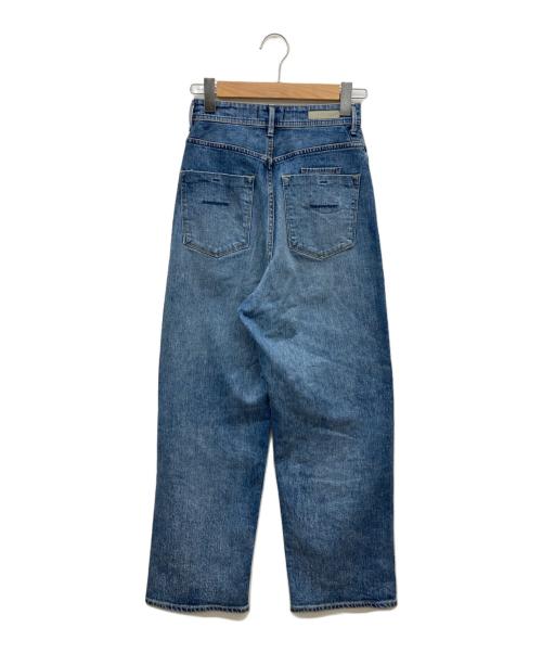 YANUK（ヤヌーク）YANUK (ヤヌーク) JOAN ルーズフィットデニムパンツ インディゴ サイズ:W23の古着・服飾アイテム