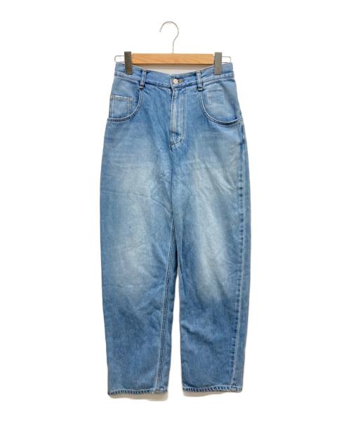 yunahica（ユナヒカ）yunahica (ユナヒカ) chieko (チエコ) ルーズデニム インディゴ サイズ:1の古着・服飾アイテム