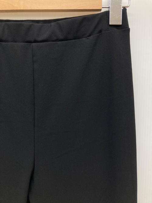 Curensology（カレンソロジー）Curensology (カレンソロジー) トリコットナローパンツ ブラック サイズ:SIZE 38の古着・服飾アイテム