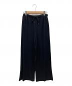 theoryセオリー）の古着「24AW Double Knit LT N Drawstring Plon」｜ブラック