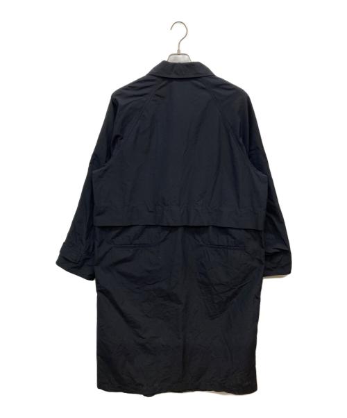 PLAN C（プランシー）Plan C (プランシー) ナイロンステンカラーコート ブラック サイズ:44の古着・服飾アイテム