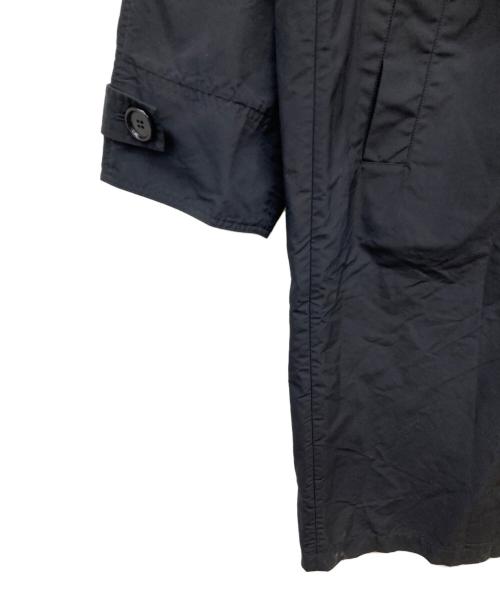 PLAN C（プランシー）Plan C (プランシー) ナイロンステンカラーコート ブラック サイズ:44の古着・服飾アイテム
