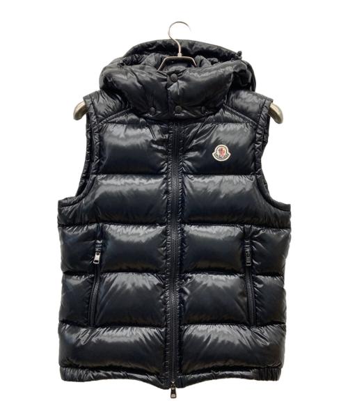 MONCLER（モンクレール）MONCLER (モンクレール) LACET GILET ダウンベスト/ラセットジレ ブラック サイズ:1の古着・服飾アイテム