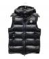 MONCLER（モンクレール）の古着「LACET GILET ダウンベスト/ラセットジレ」｜ブラック